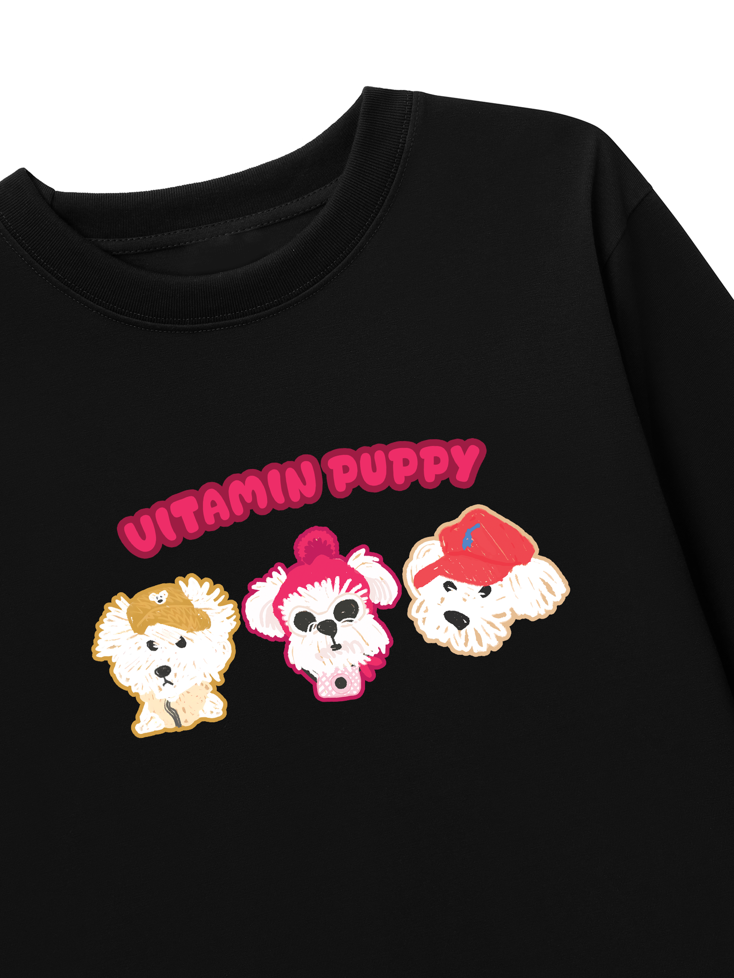 Áo Thun Dài Tay Animal Mood Viatmin Puppy
