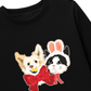 Áo Thun Dài Tay Animal Mood Bestie Puppy And Meow