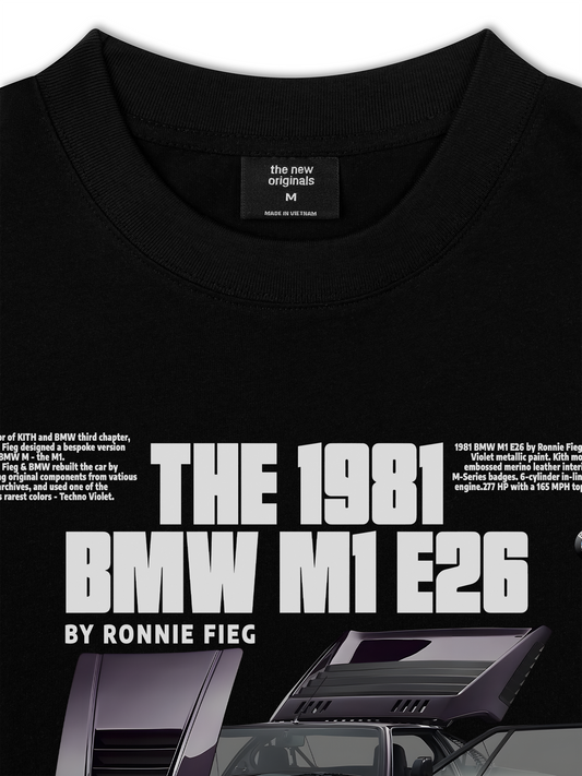 Áo Thun Relaxed Fit Car The 1981 BMW M1 E26