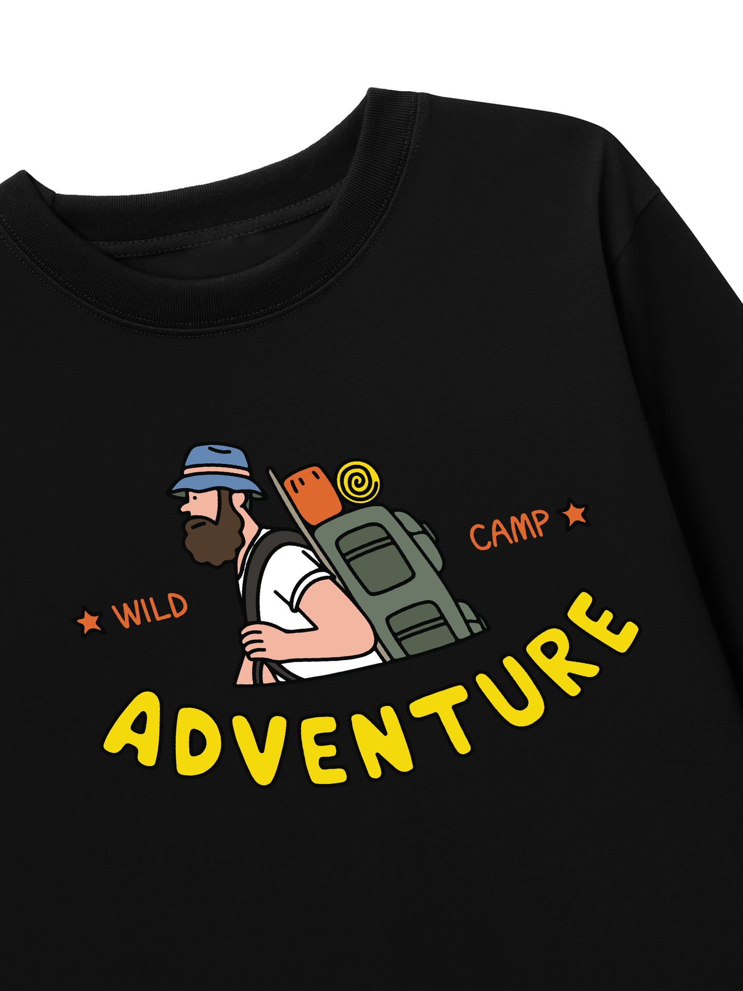 Áo Thun Dài Tay Adventure Wild Camp