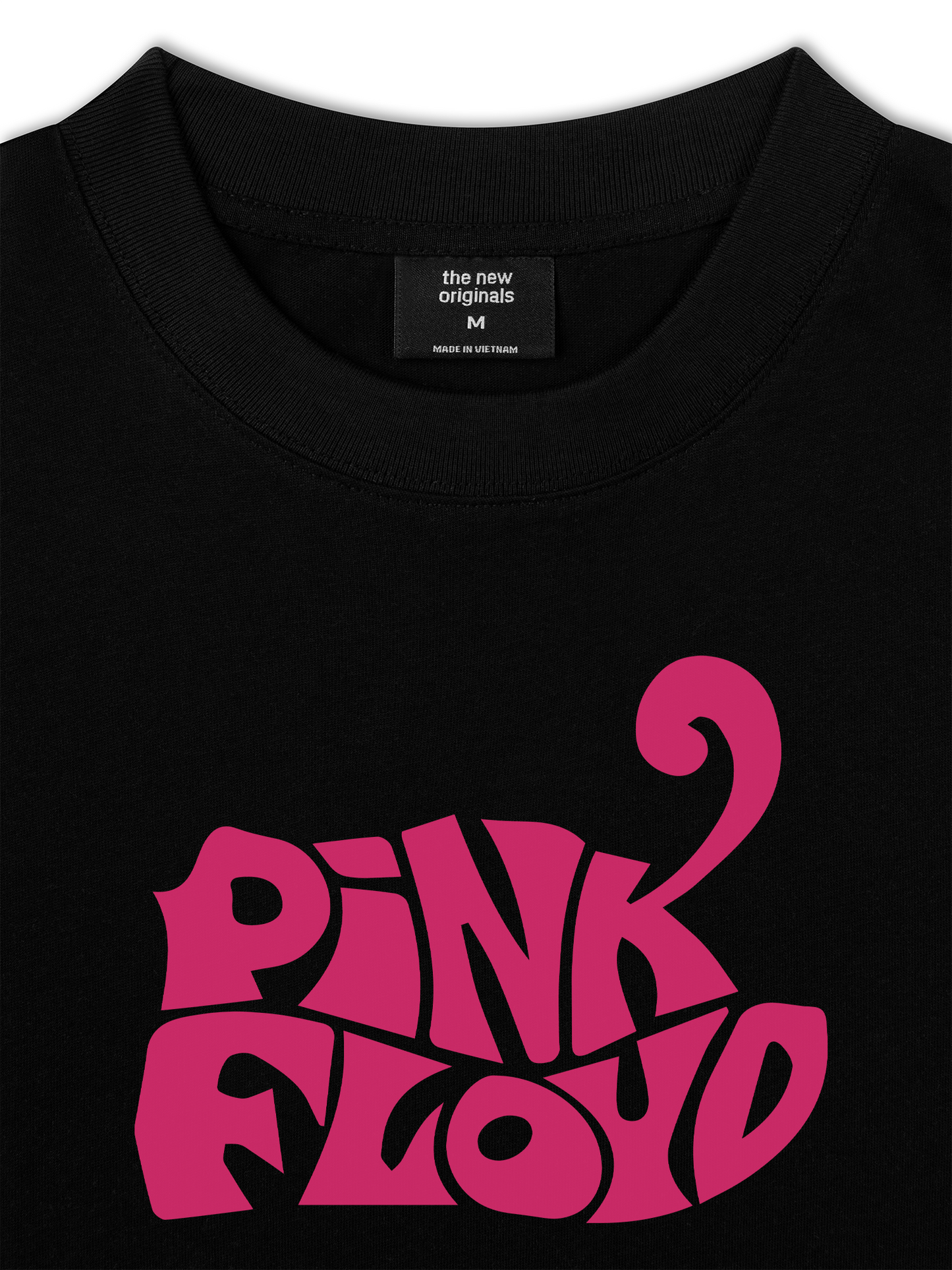 Áo Thun Relaxed Fit Pink Floyd Logo Pink