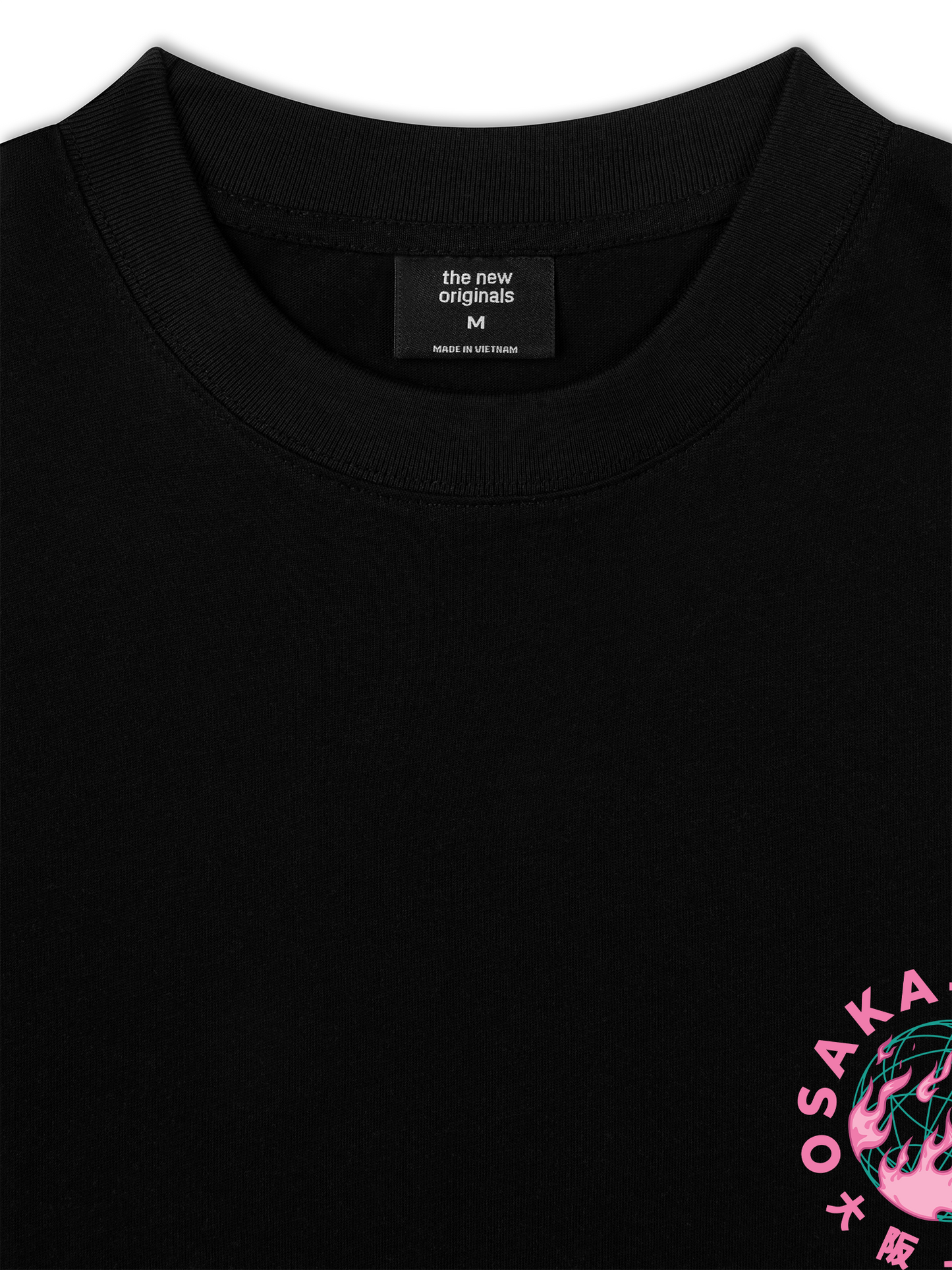 Áo Thun Relaxed Fit World Wide Osaka Japan