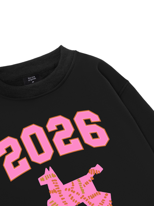 Bubble Pink Pony Sweater