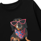Áo Thun Dài Tay Animal Pink Glasses