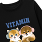 Áo Thun Dài Tay Vitamin Meow And Woof