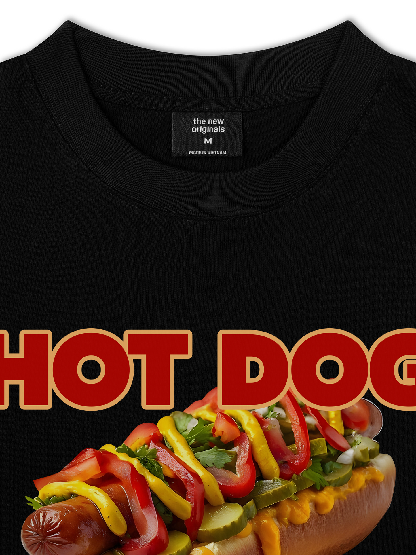 Áo Thun Relaxed Fit Foody Hot Dog