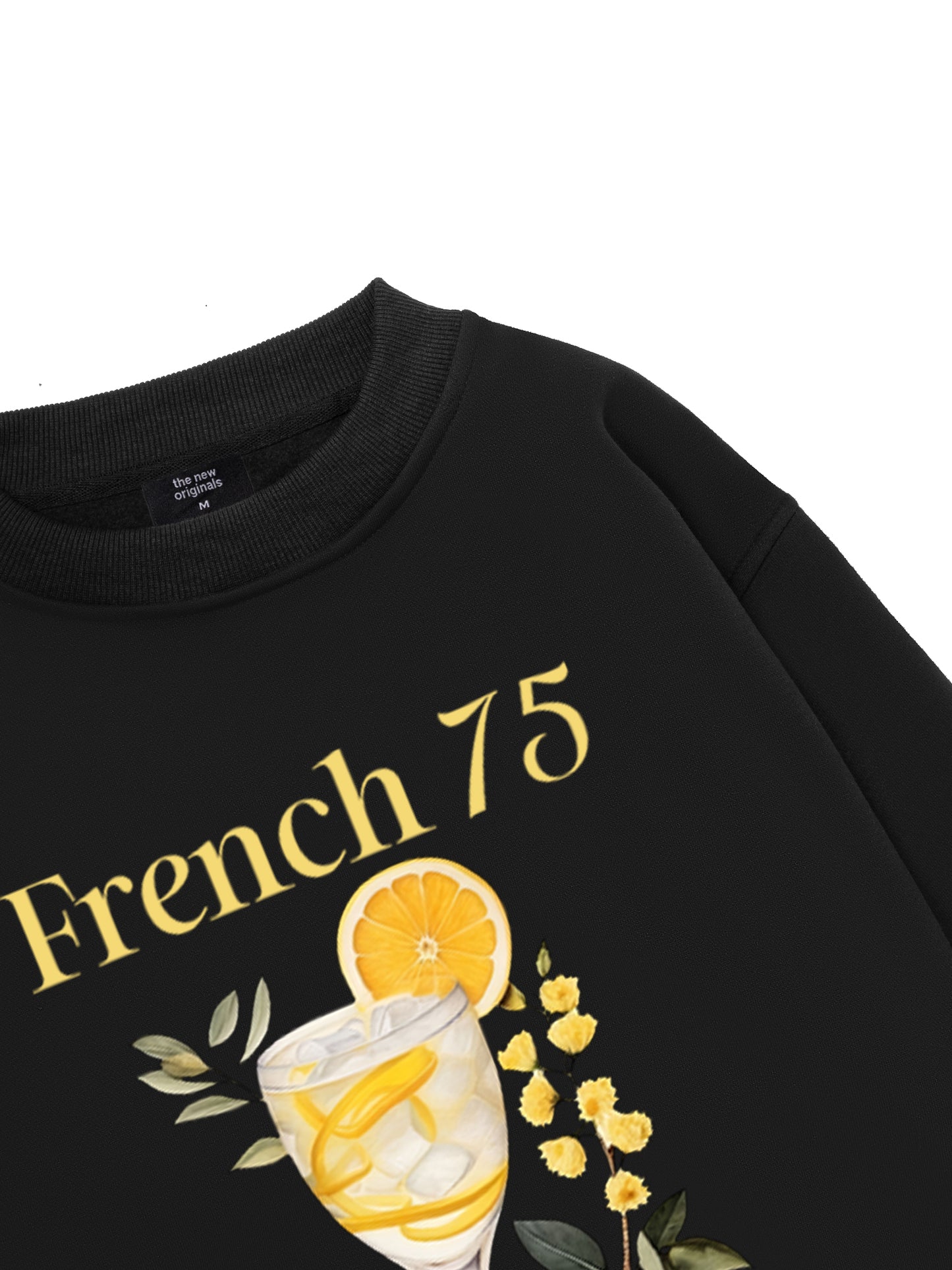 French 75 Cocktail Sweater