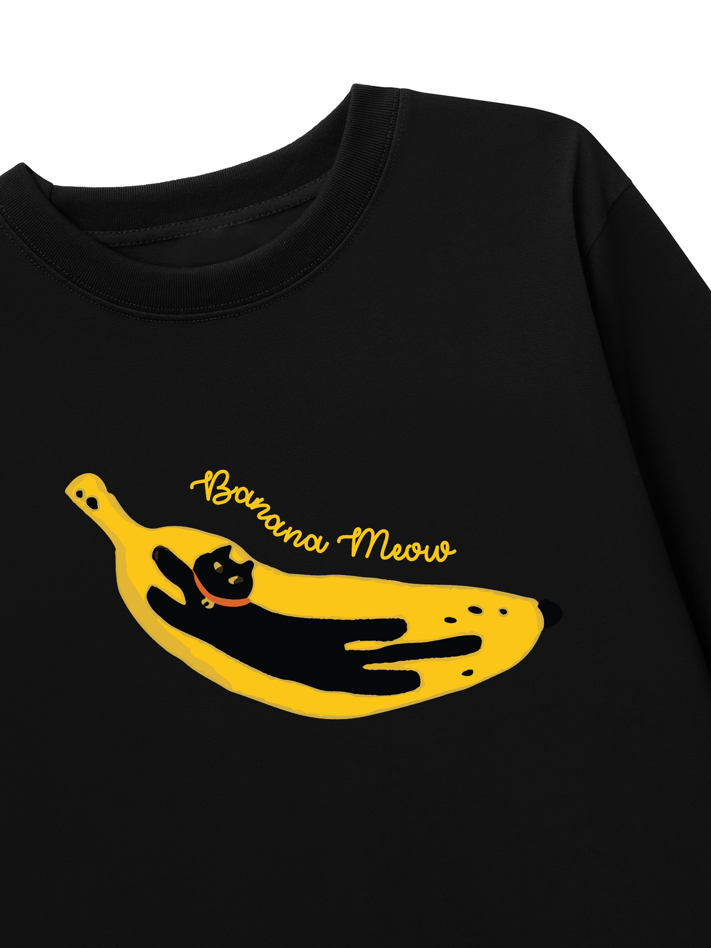Áo Thun Dài Tay Banana Meow
