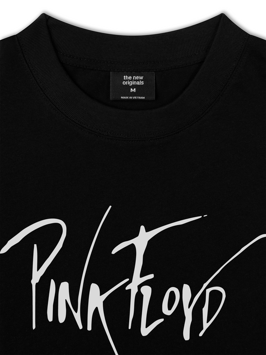 Áo Thun Relaxed Fit Pink Floyd Logo Basic