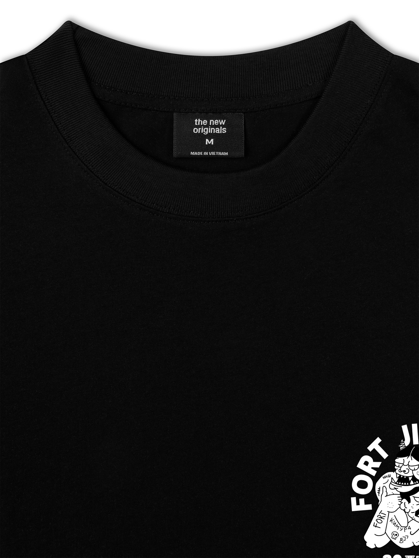 Áo Thun Relaxed Fit Fort Jiu Jitsu