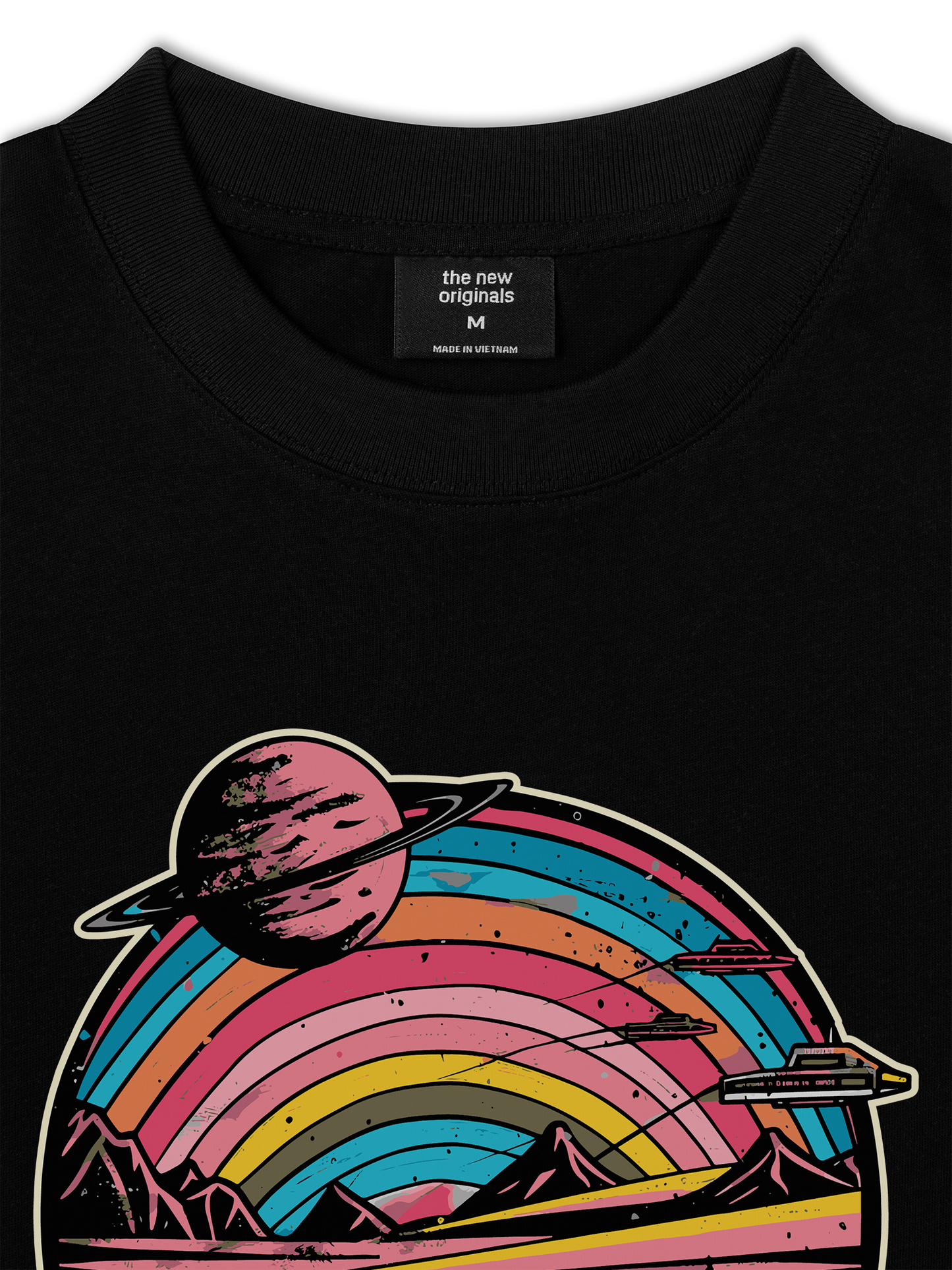 Áo Thun Relaxed Fit Pink Floyd Dark Side Of The Moon Album