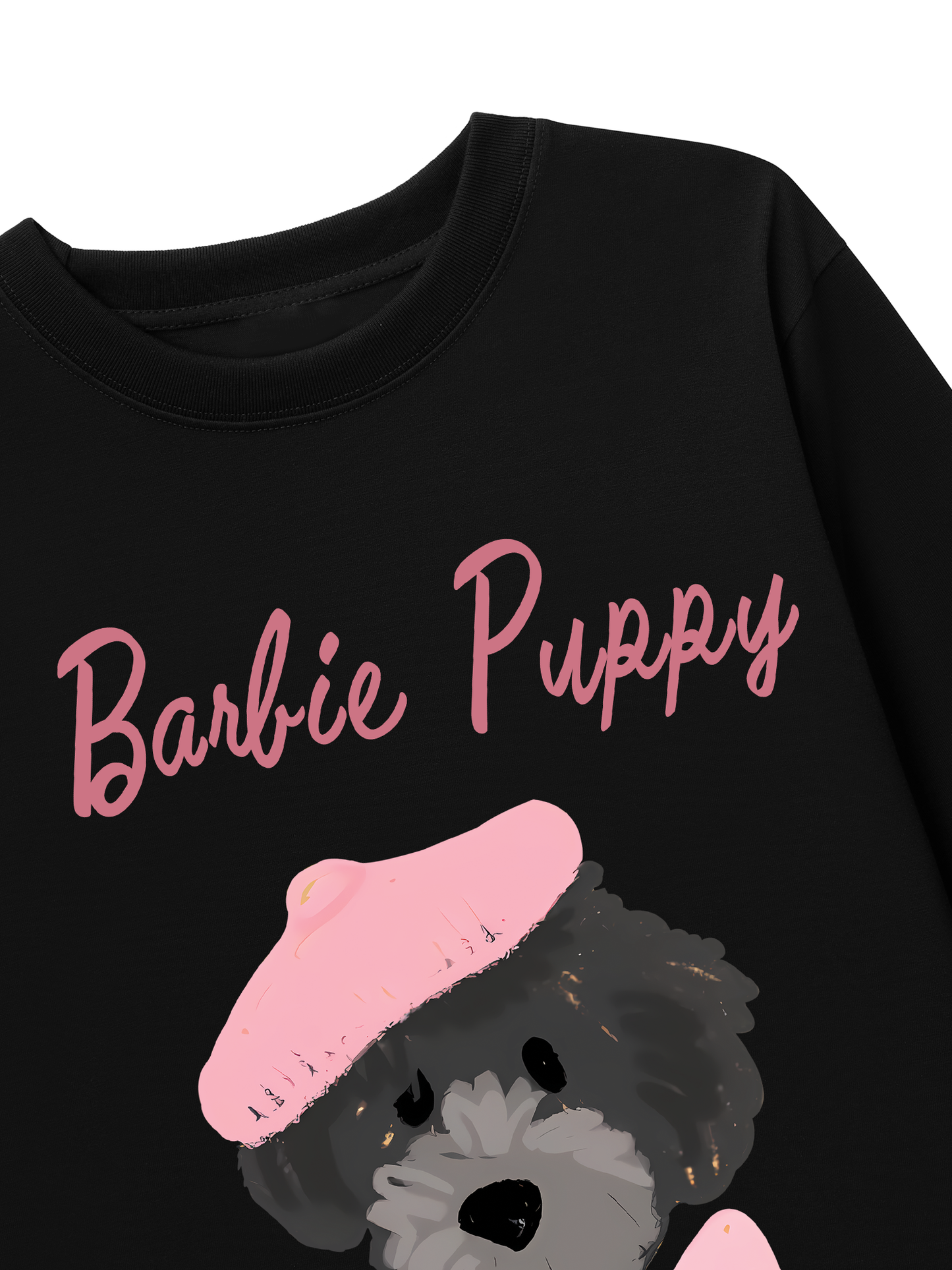 Áo Thun Dài Tay Animal Barbie Puppy