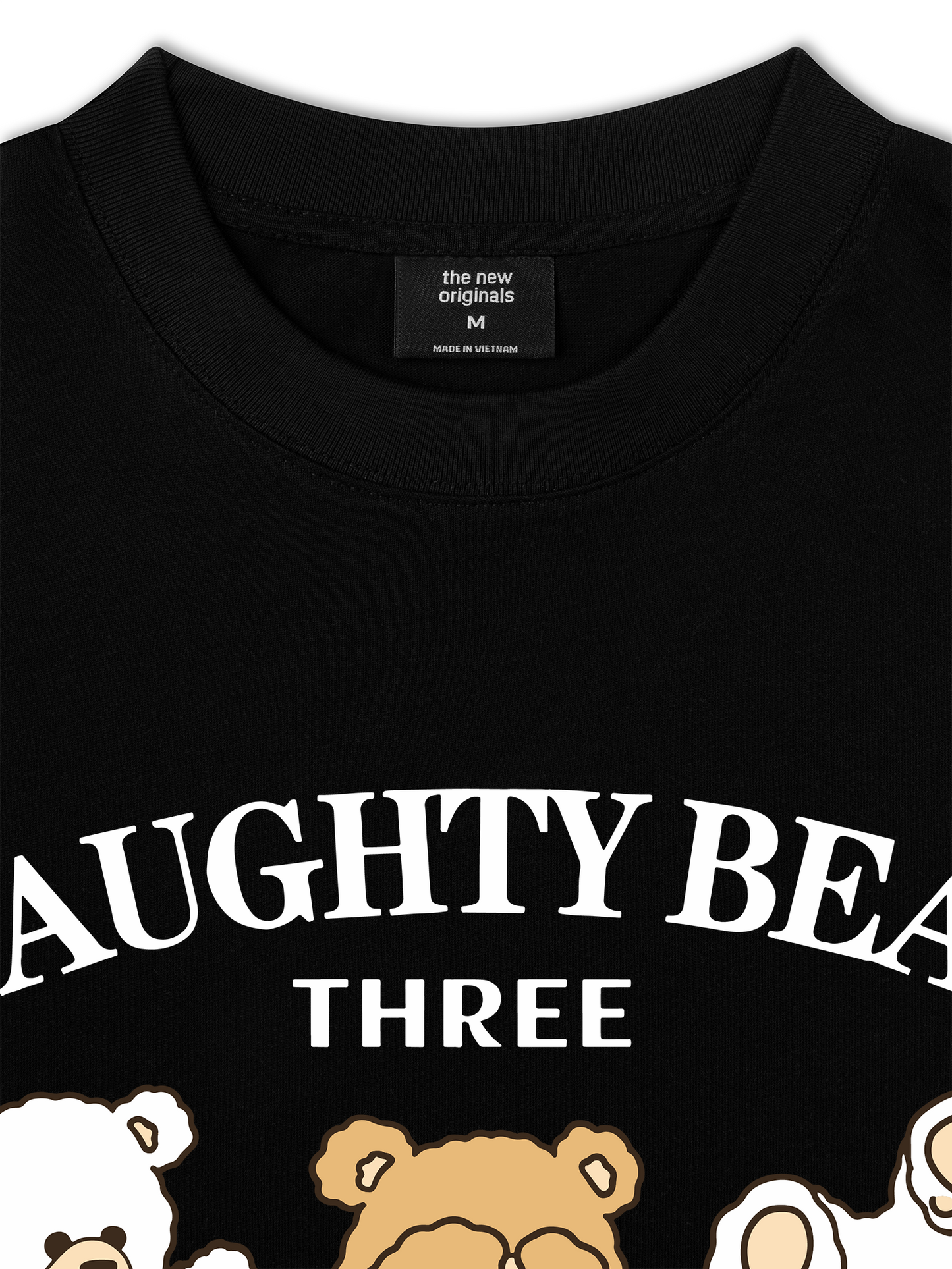 Áo Thun Relaxed Fit Naughty Bear Three