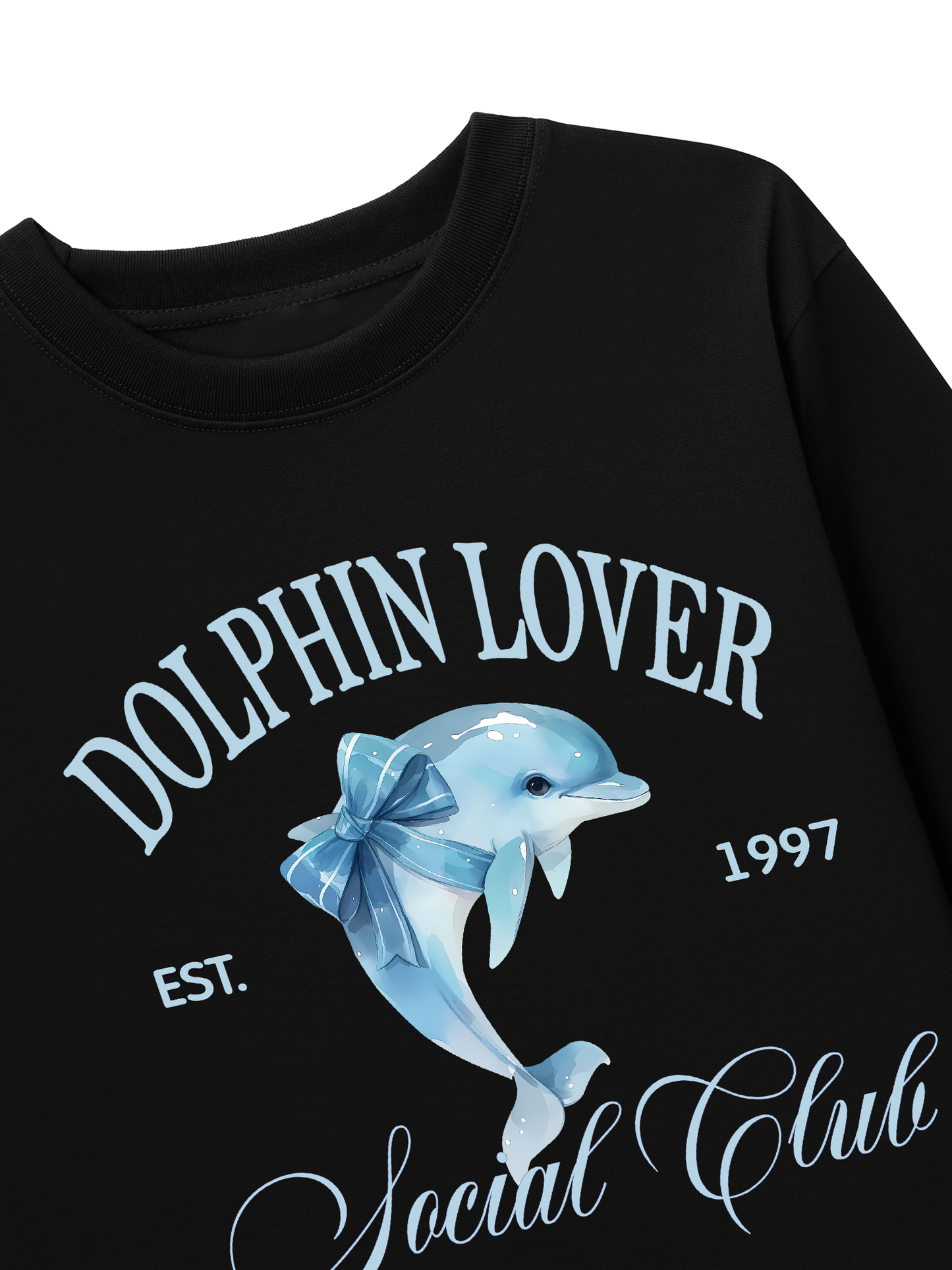 Áo Thun Dài Tay Ocean Dolphin Lover