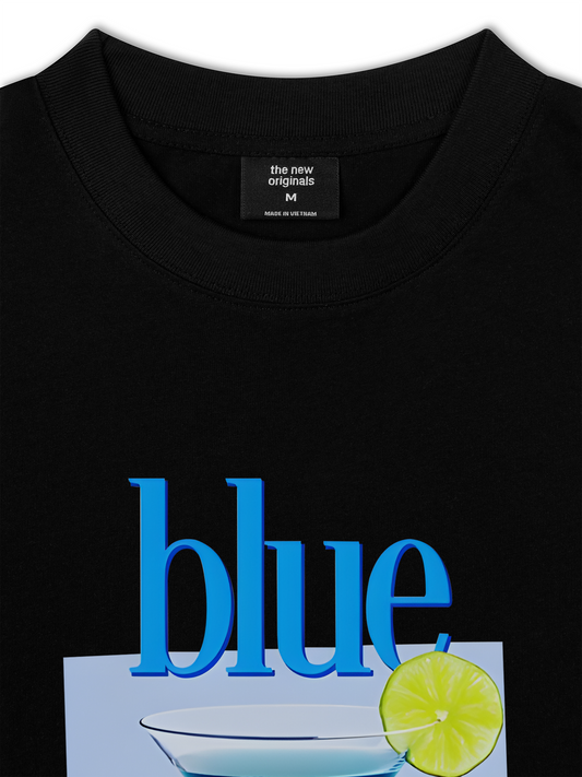 Áo Thun Relaxed Fit Fresh Blue Lagoon