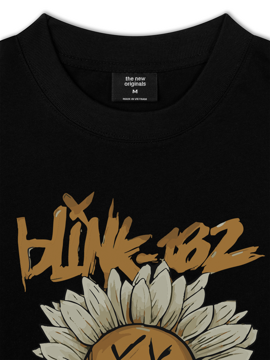Áo Thun Relaxed Fit Blink 182 Flower
