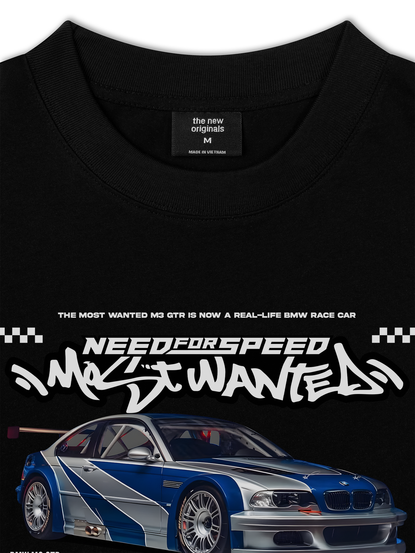 Áo Thun Relaxed Fit Car Need For Speed Most Wanted