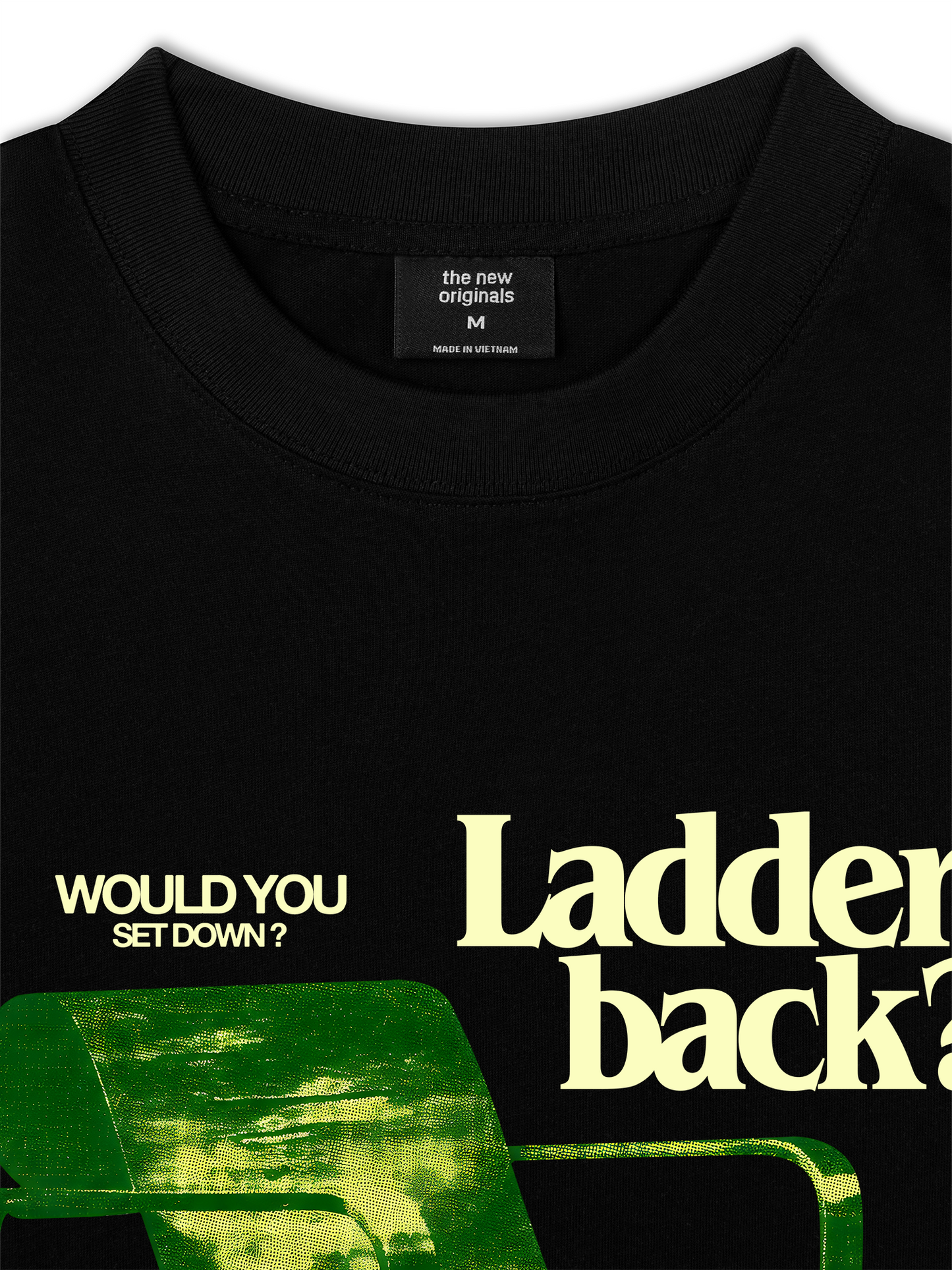 Áo Thun Relaxed Fit Ladder Back