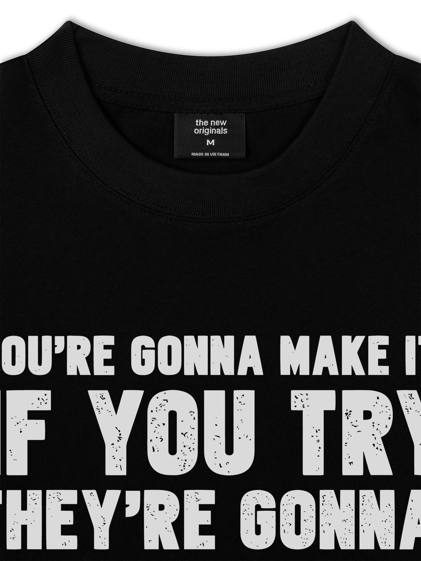 Áo Thun Relaxed Fit Pink Floyd You're Gonna Make It If You Try