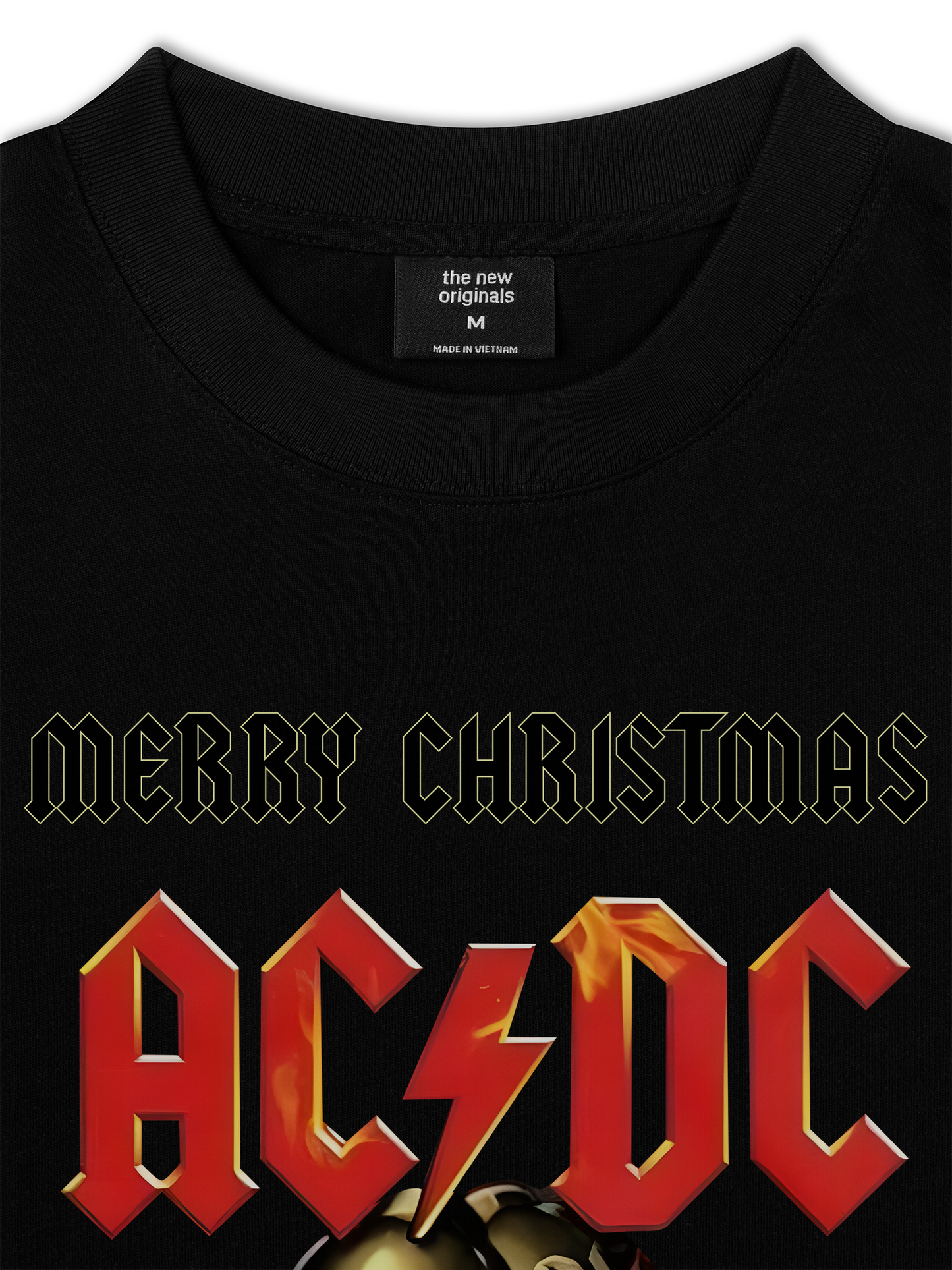 Áo Thun Relaxed Fit AC DC Jincle Hells Bells