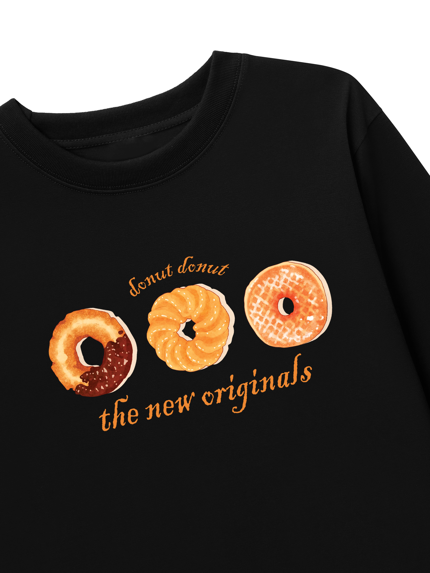 Áo Thun Dài Tay Donut