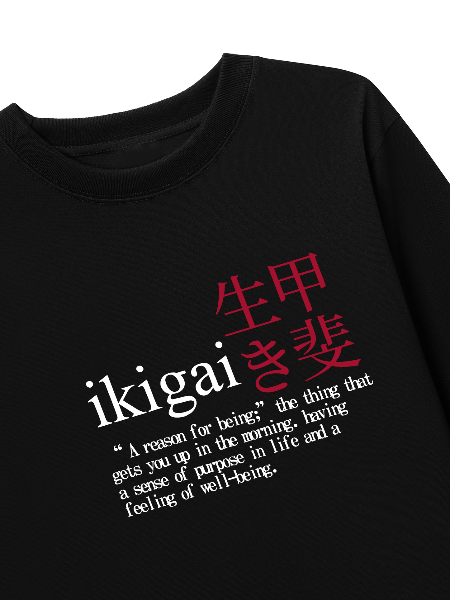 Áo Thun Dài Tay Ikigai A Reason For Being