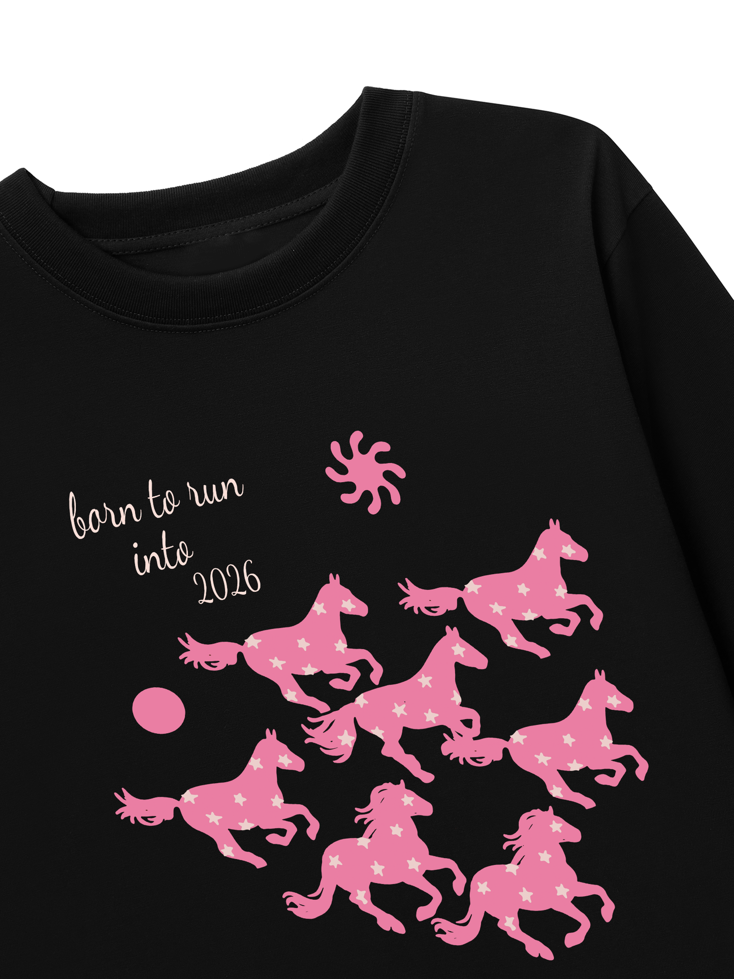 Áo Thun Dài Tay Born To Run Into 2026