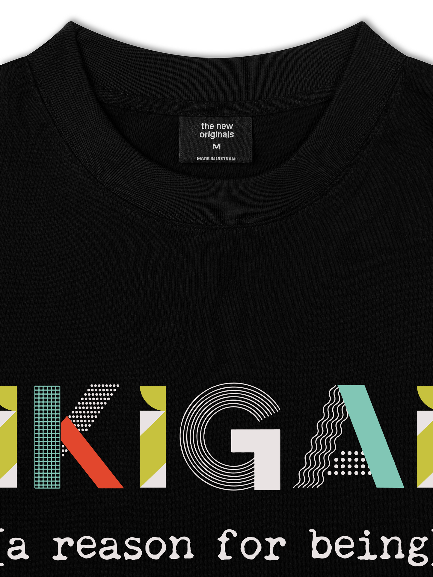 Áo Thun Relaxed Fit Geometric Ikigai