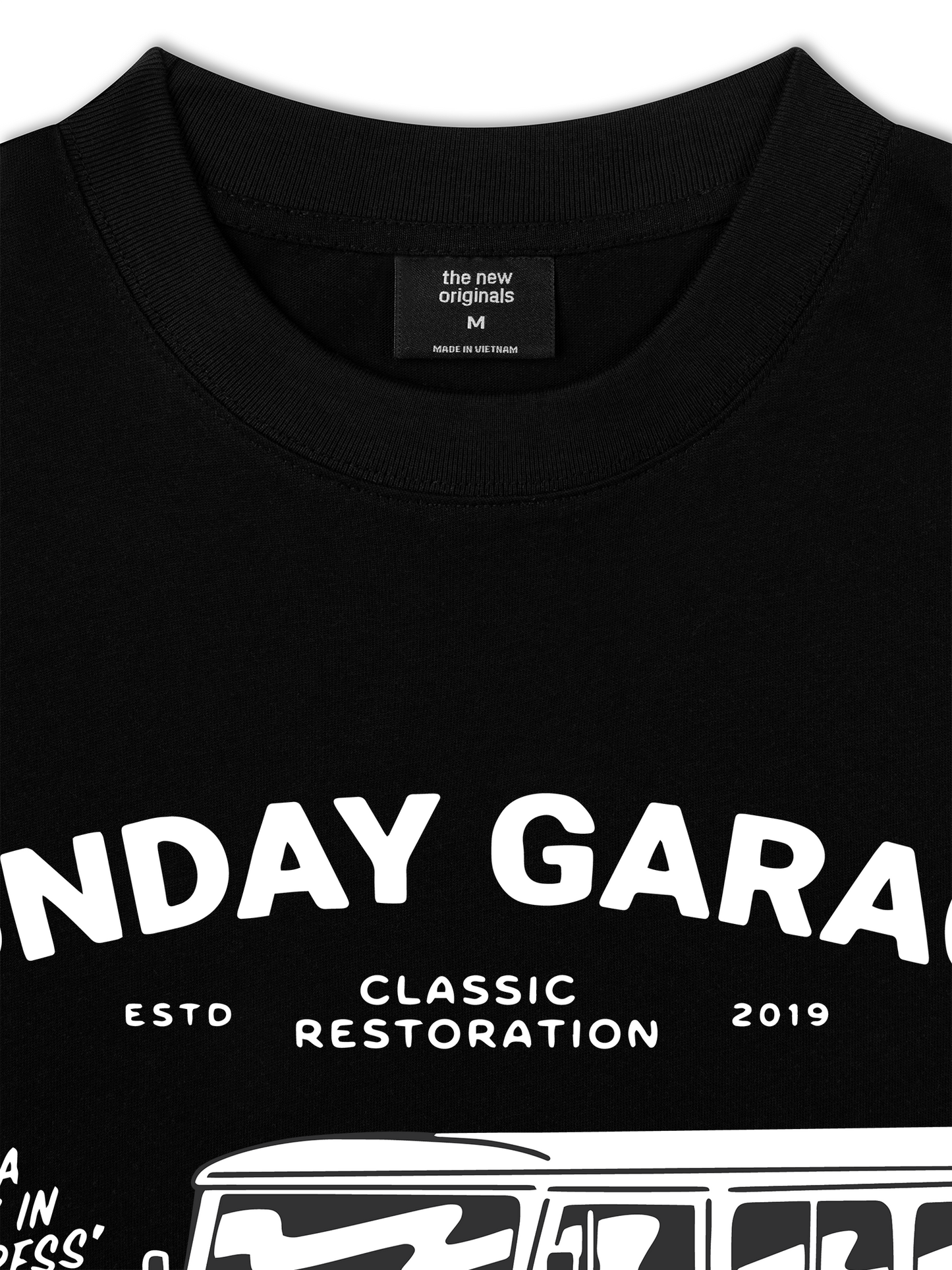 Áo Thun Relaxed Fit Sunday Garage