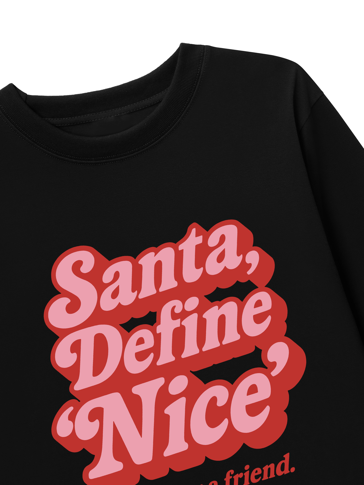 Áo Thun Dài Tay Santa Define Nice