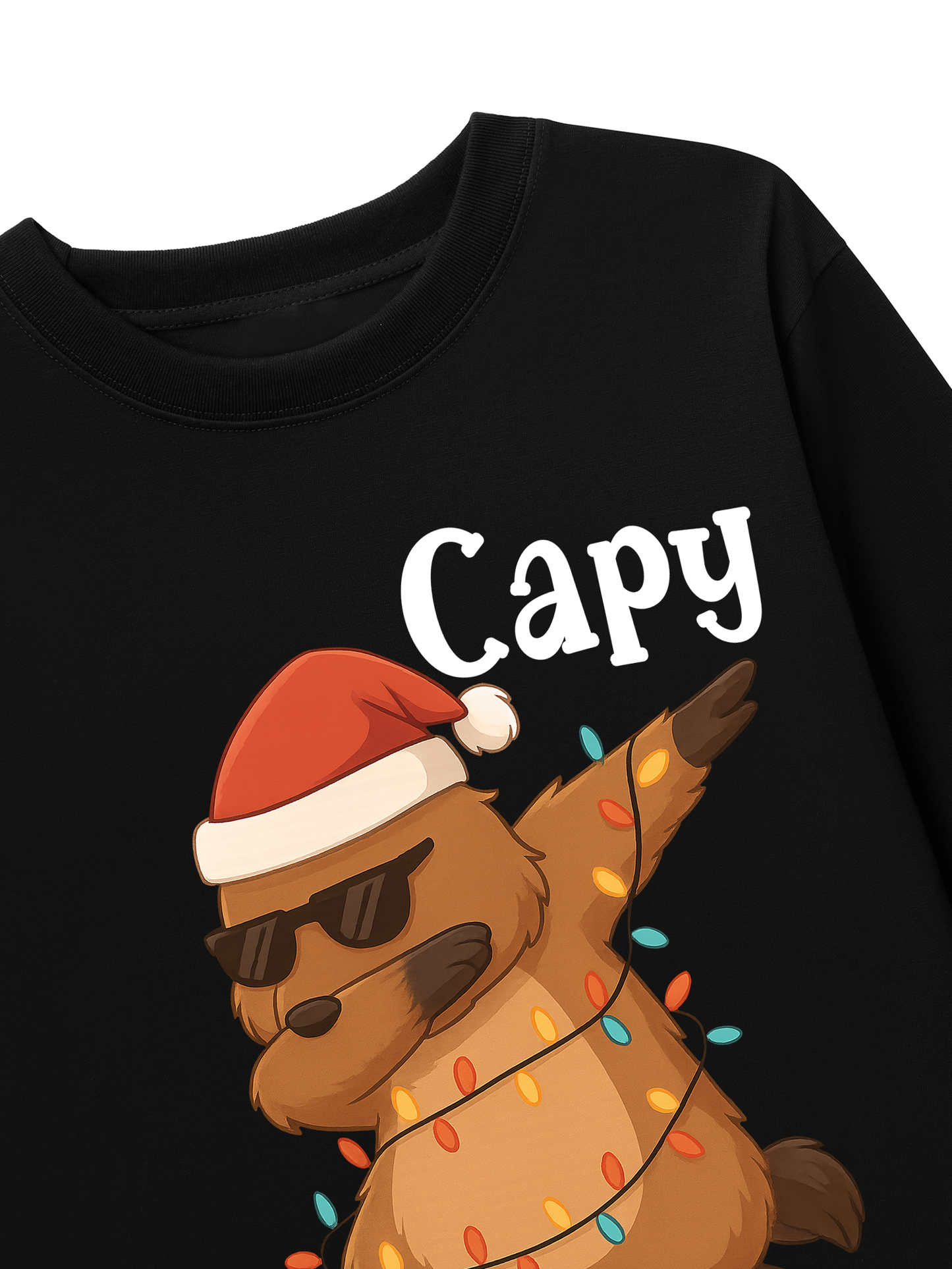 Áo Thun Dài Tay Capy Christmas Dab