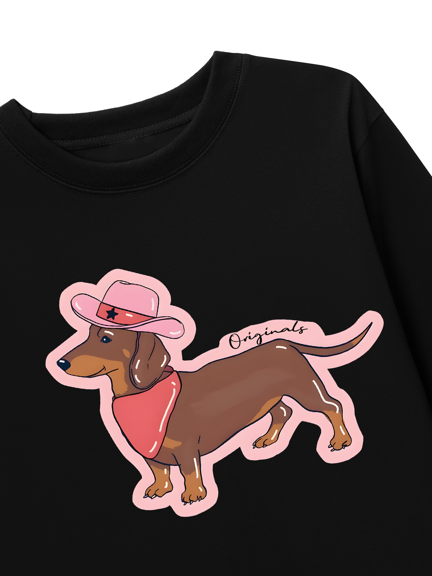 Áo Thun Dài Tay Howdy Dachshund