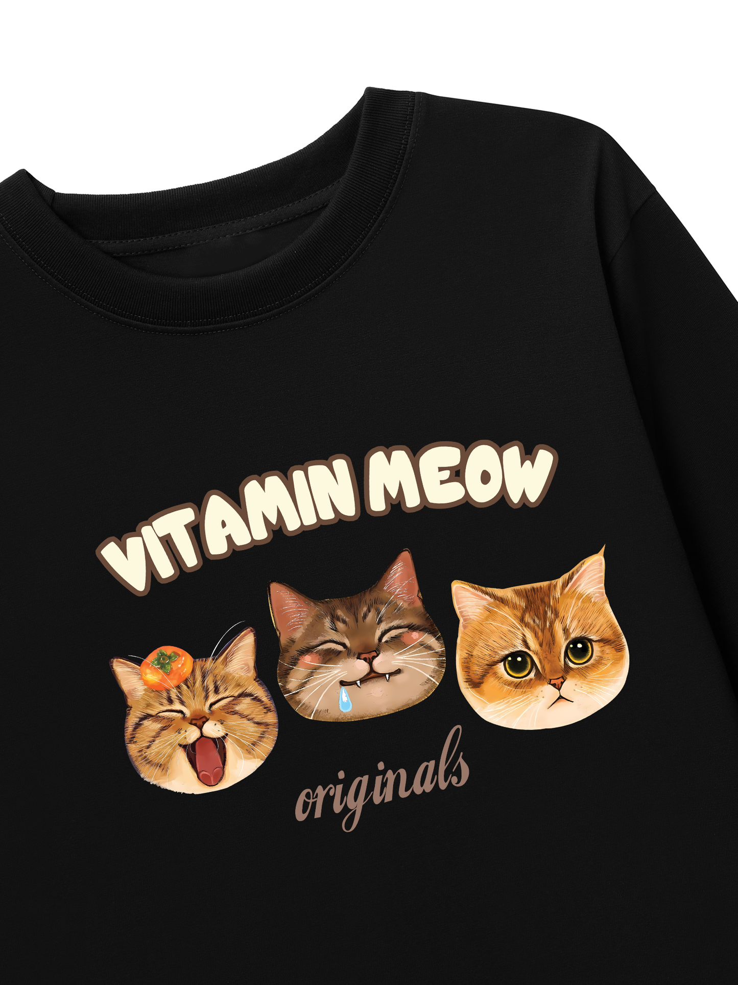 Áo Thun Dài Tay Vitamin Meow