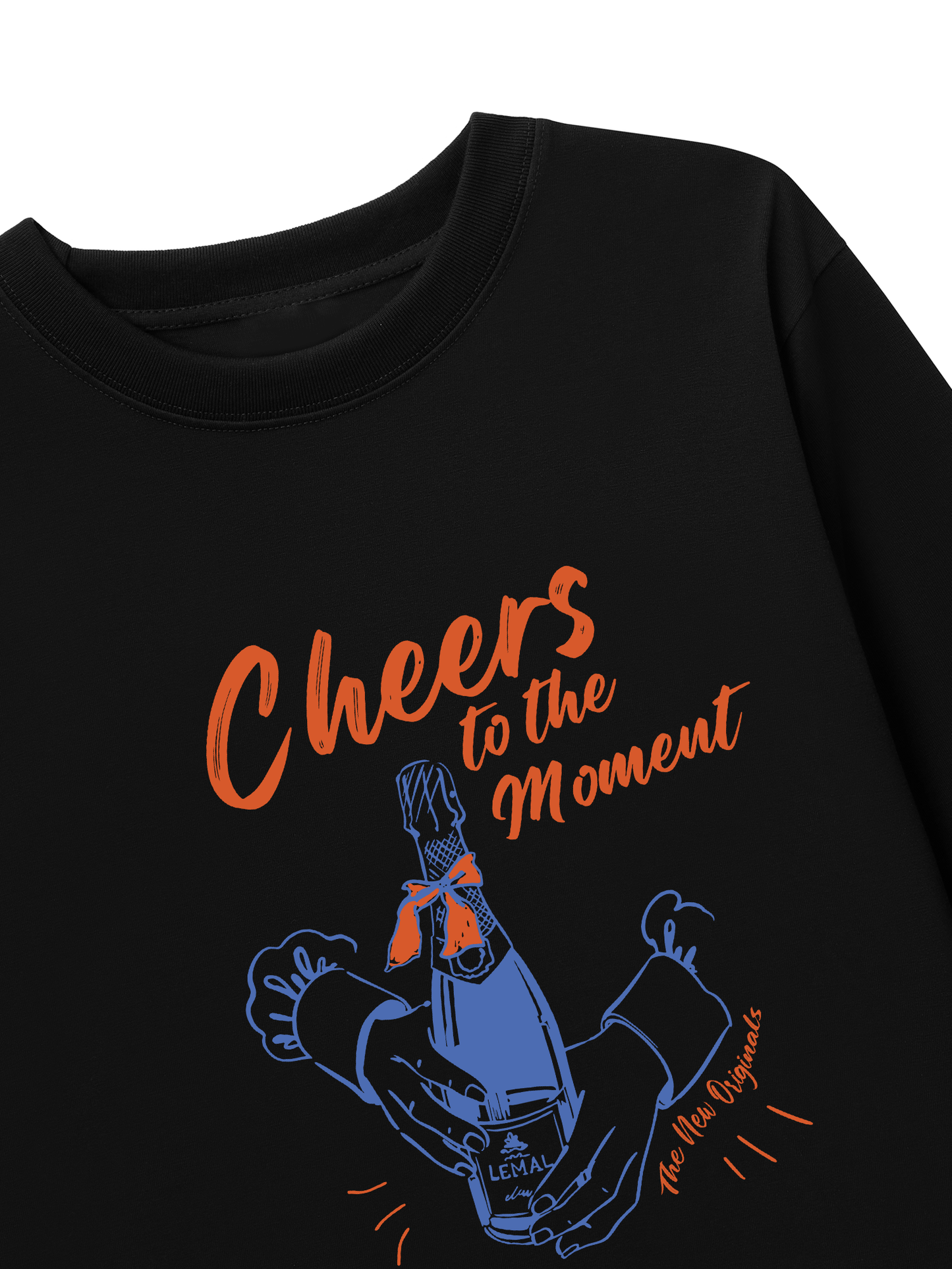 Áo Thun Dài Tay Cheer To The Moment