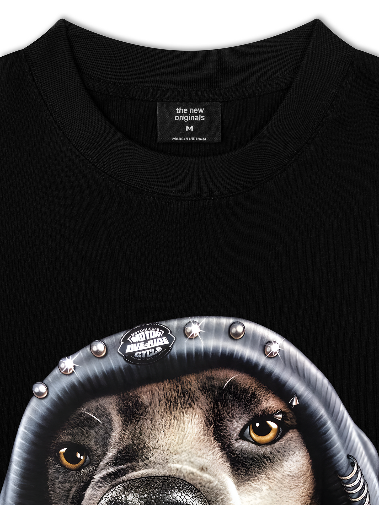 Áo Thun Relaxed Fit Animal Mood Smokey Dog