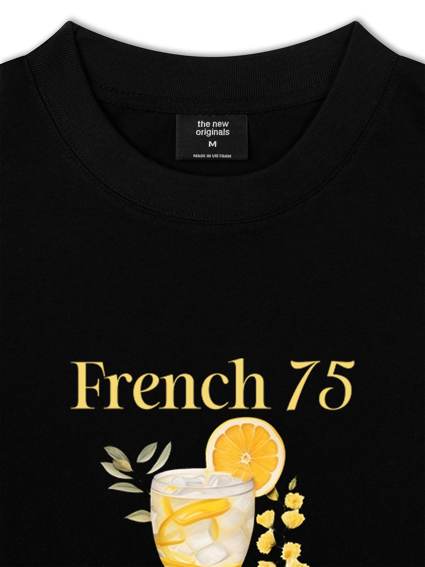 Áo Thun Relaxed Fit French 75 Cocktail