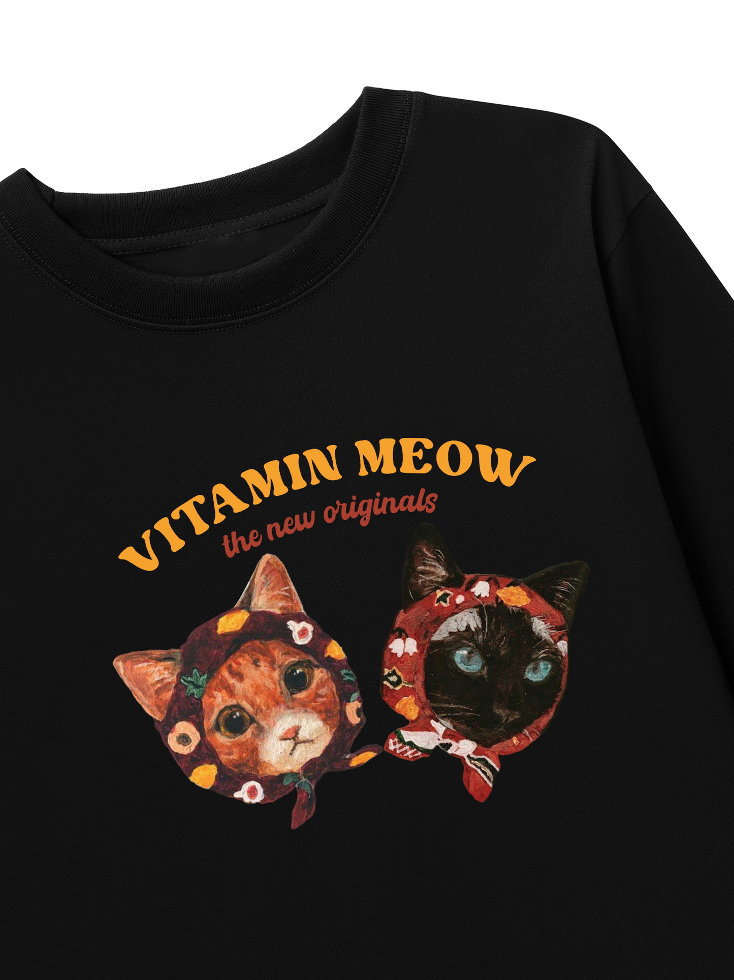 Áo Thun Dài Tay Vitamin Meow