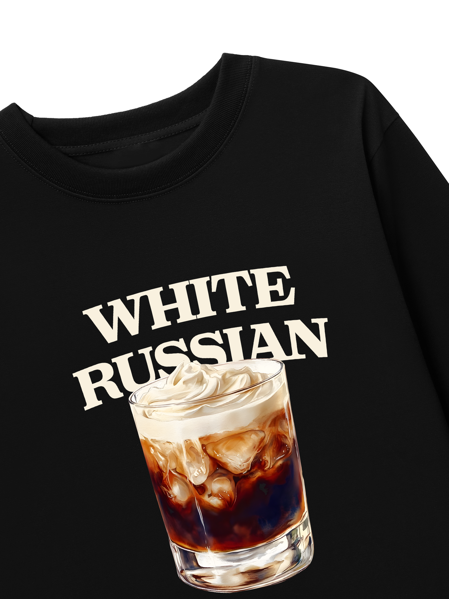 Áo Thun Dài Tay Fresh White Russian