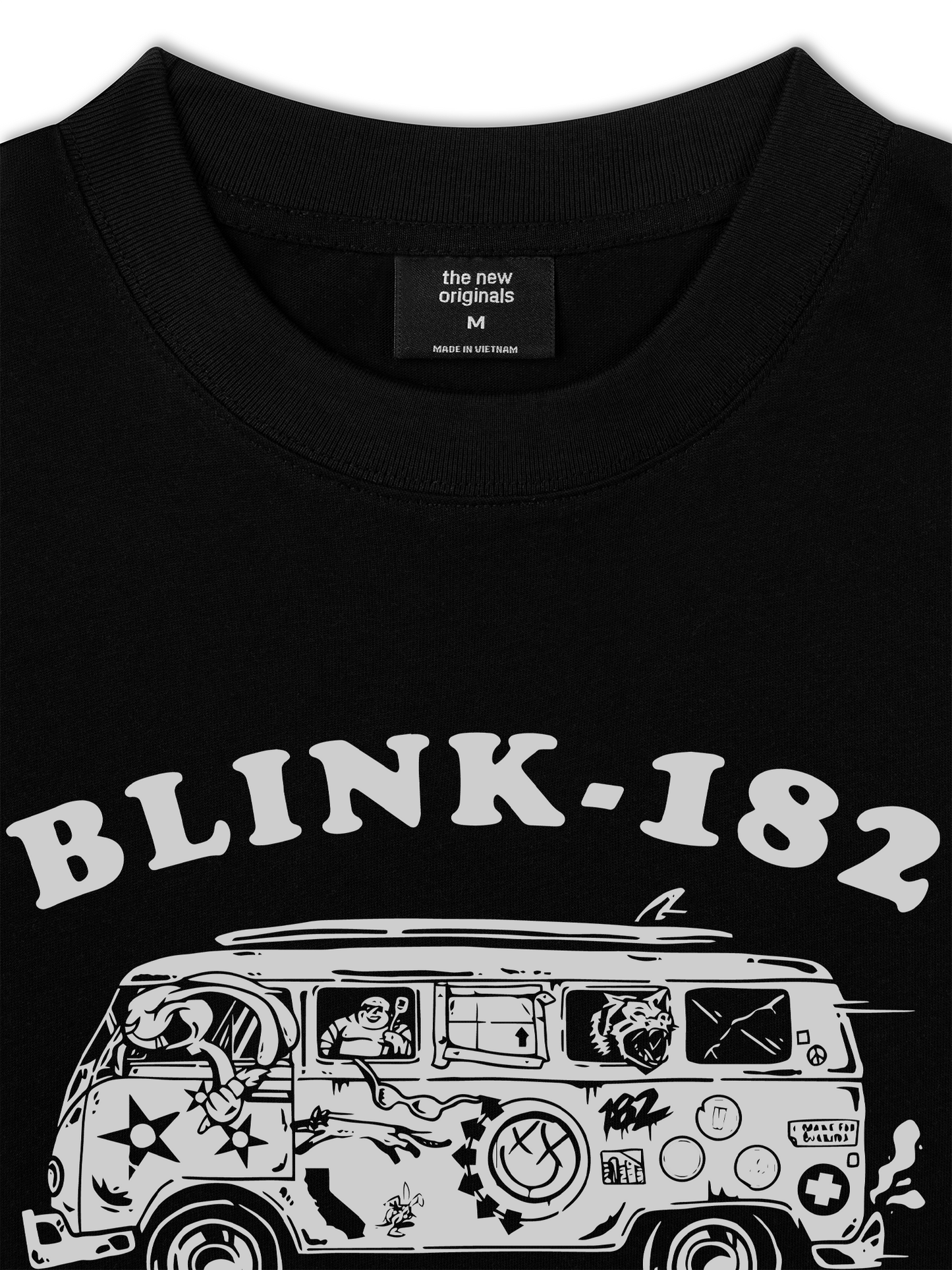Áo Thun Relaxed Fit Blink 182 Crappy Punk Rock