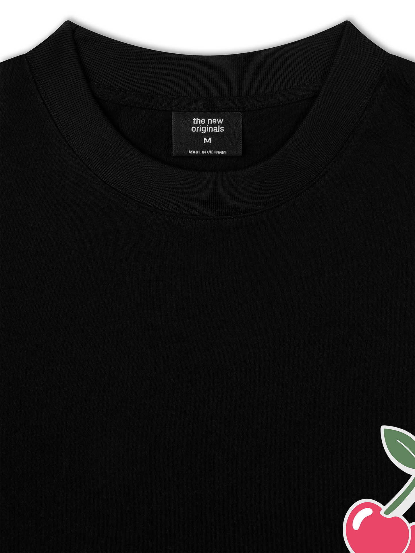 Áo Thun Relaxed Fit Cherry Lucky Girl