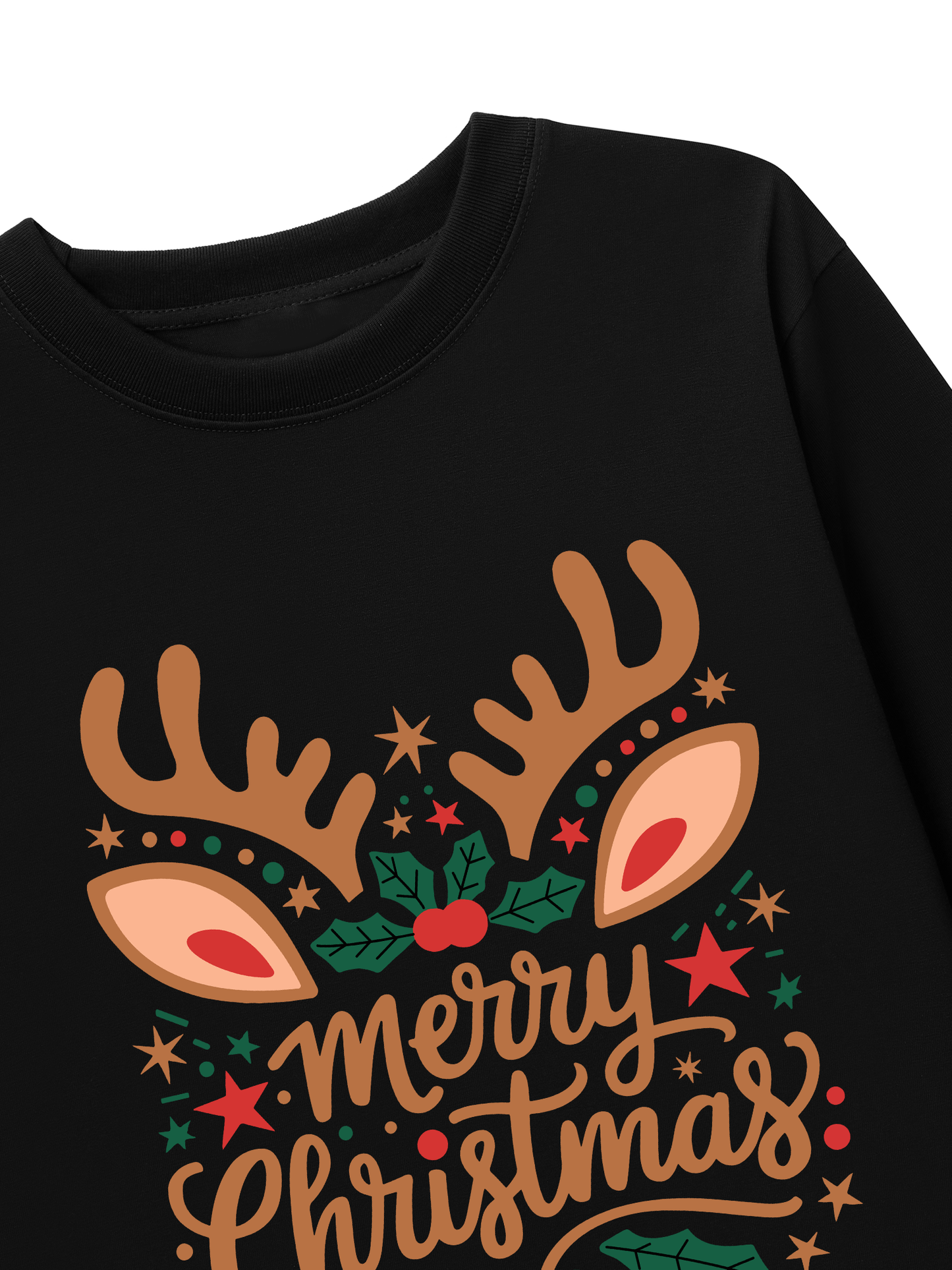 Áo Thun Dài Tay Holly Reindeer