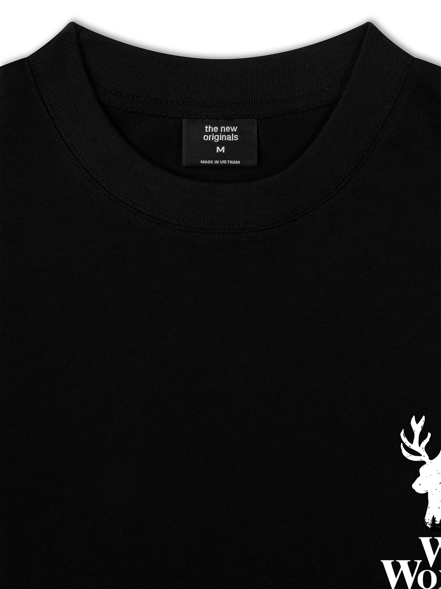 Áo Thun Relaxed Fit Deer Be Wild And Wonder