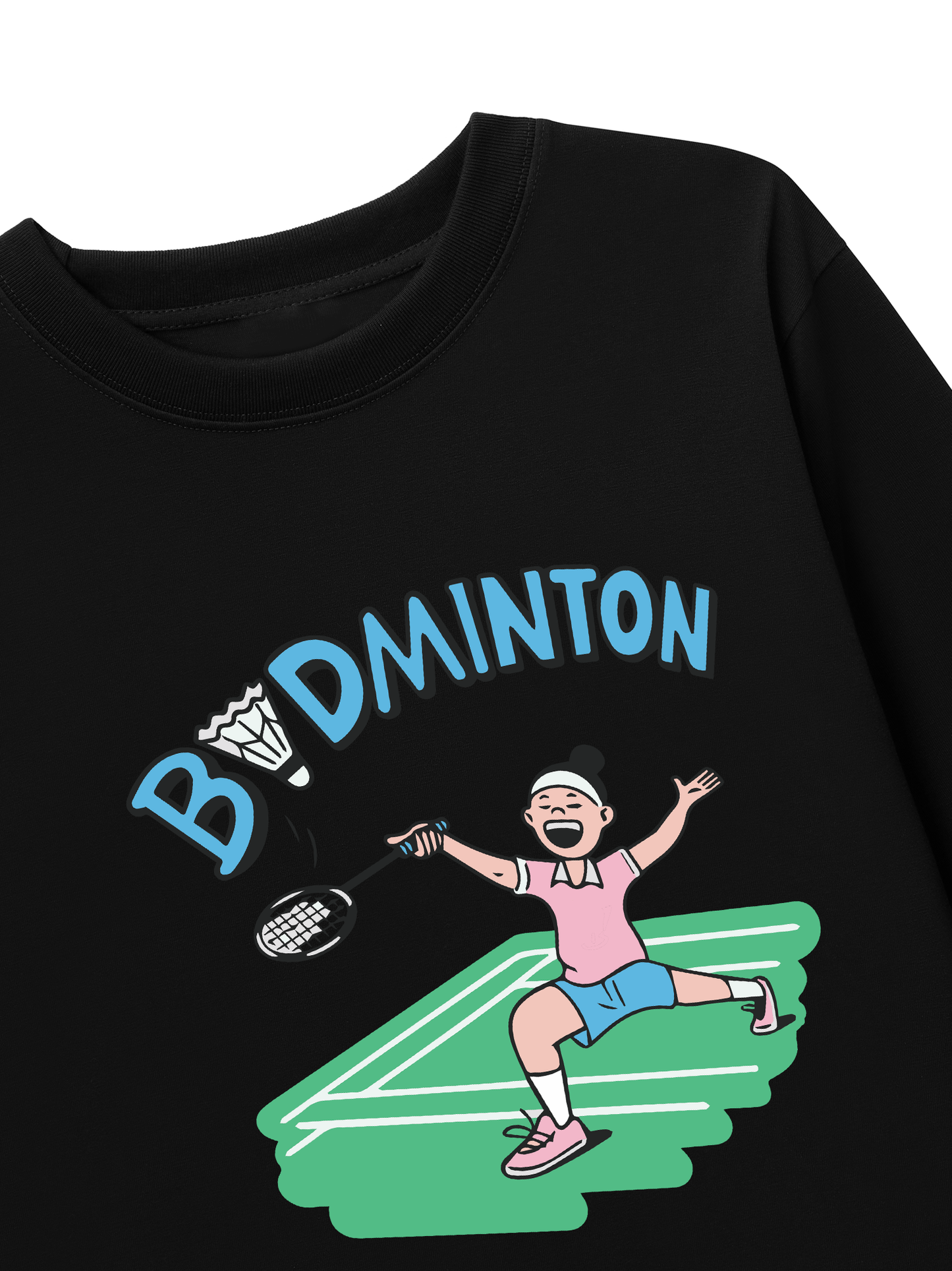 Áo Thun Dài Tay Badminton