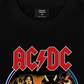 Áo Thun Relaxed Fit AC DC High Way To Hell Flame