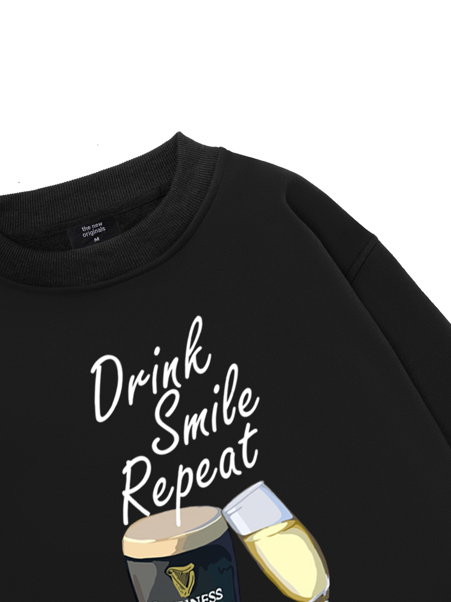 Drink, Smlie, Repeat Sweater