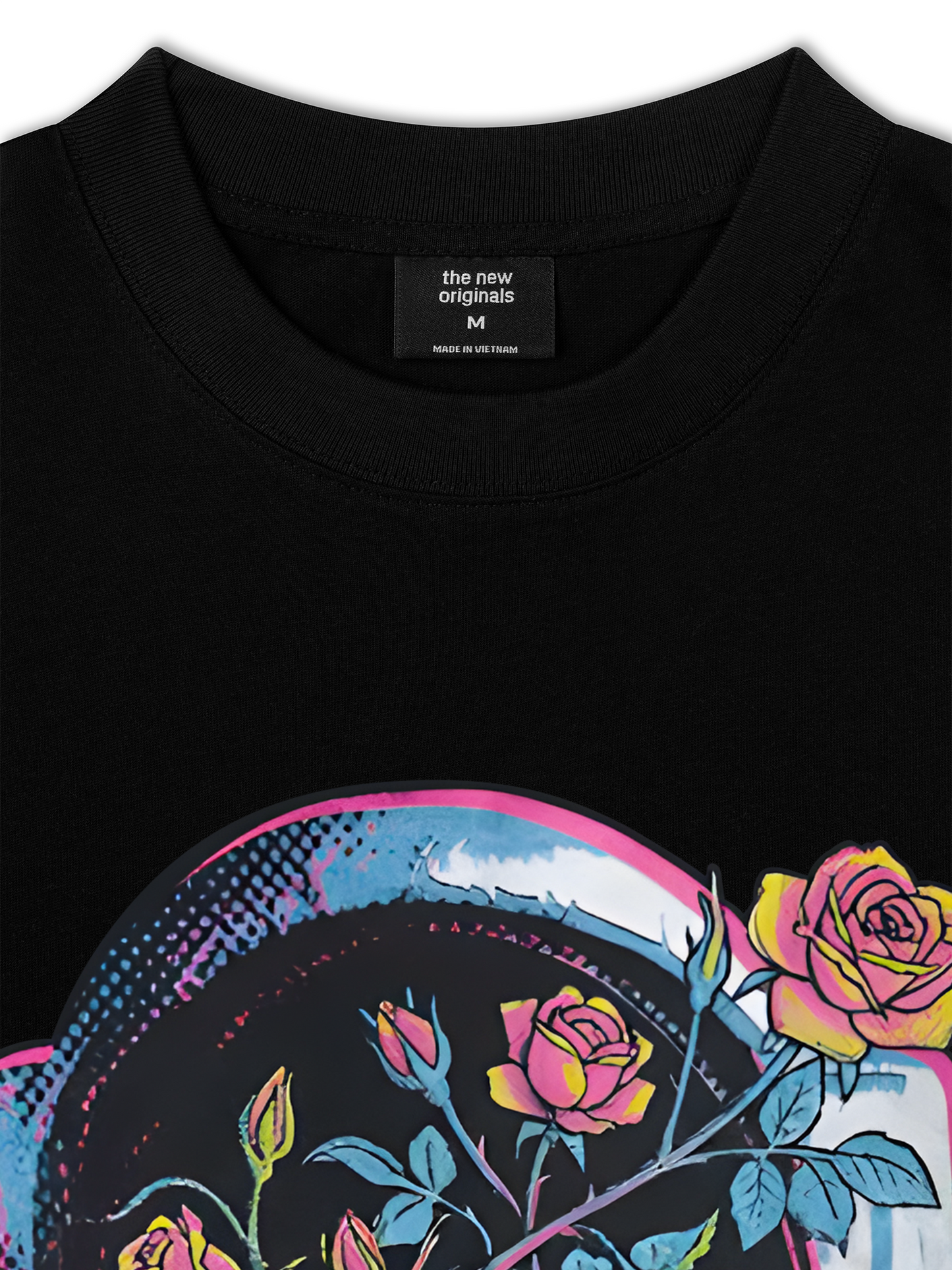 Áo Thun Relaxed Fit Cosmic Blooms