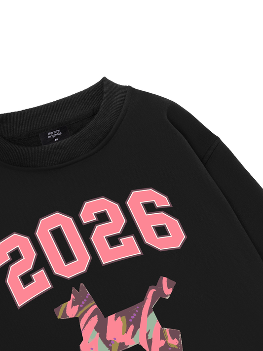 Color Drift Pony Sweater