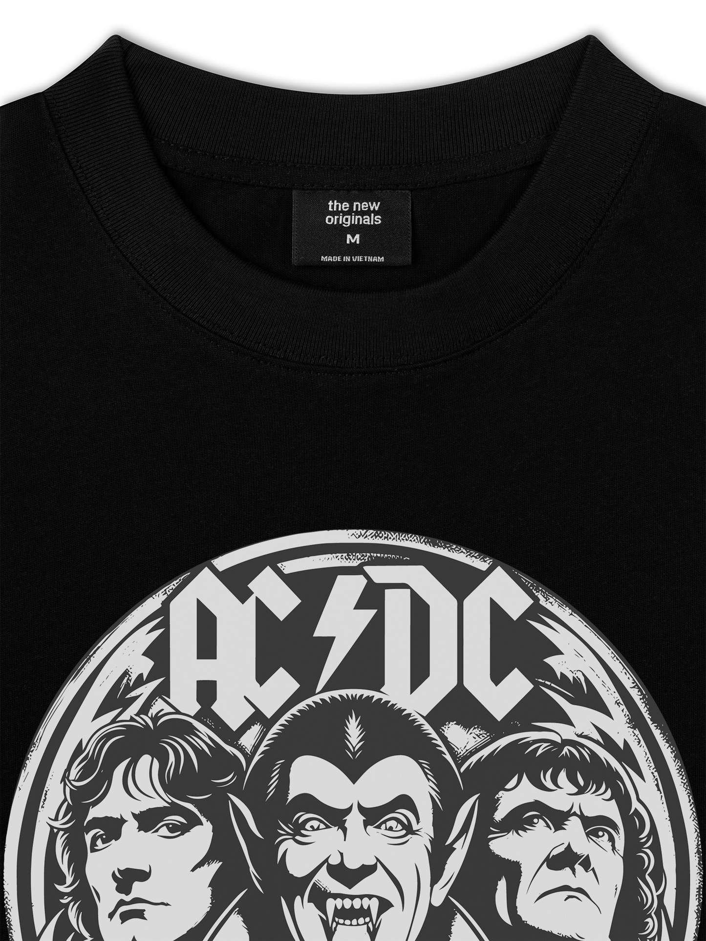 Áo Thun Relaxed Fit AC DC Vampire Survivors