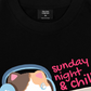 Áo Thun Relaxed Fit Sunday Night & Chill