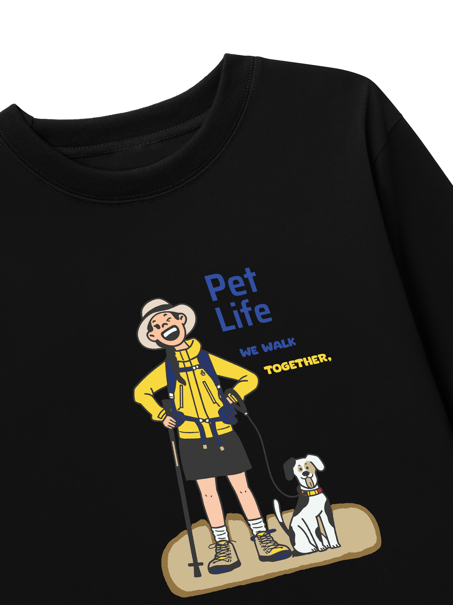 Áo Thun Dài Tay Go Outside Pet Life